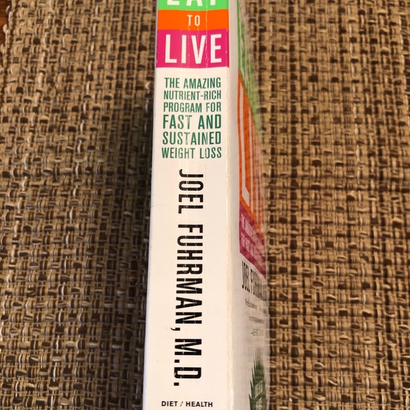 ***4 for $15*** Book - used but in good condition. Eat To Live - Picture 2 of 10